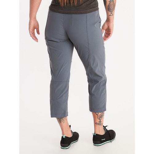 Marmot Ravenna Capris Pants - Womens Hiking Pants Grey CA2341067 Canada